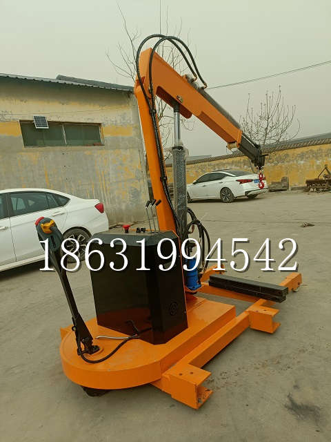 高平市自卸车厢随车吊 自制轮式四不像起重机 四驱平板吊 5吨 贵盛